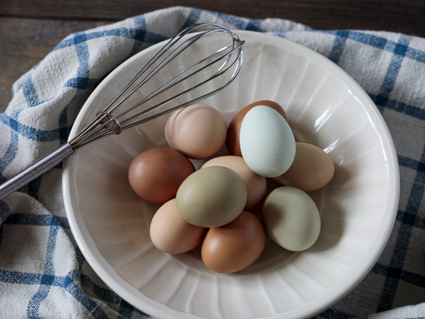 eggs in a bowl