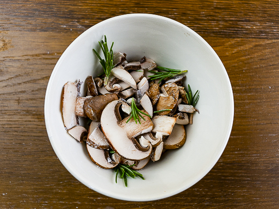 mushrooms in a bowl